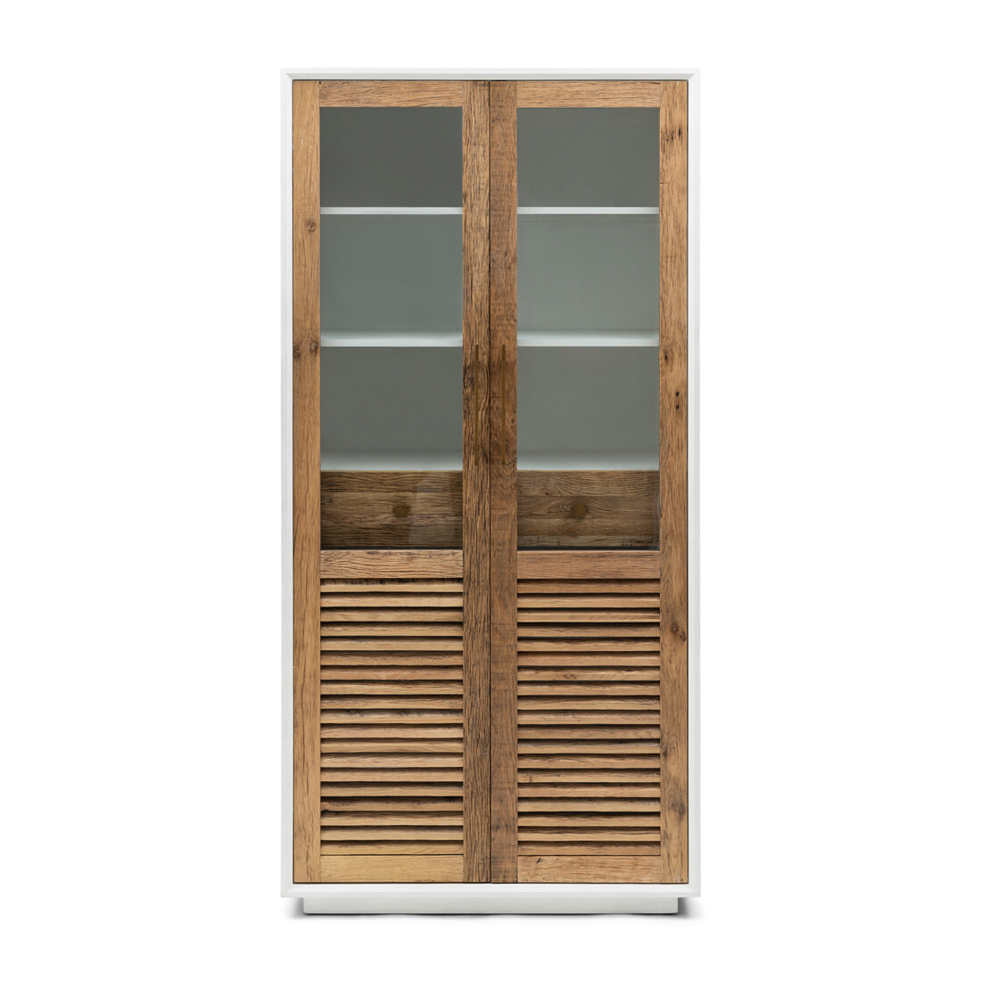 Rivièra Maison Buffetkast 'Lake House' Eikenhout en glas, 205 x 100cm