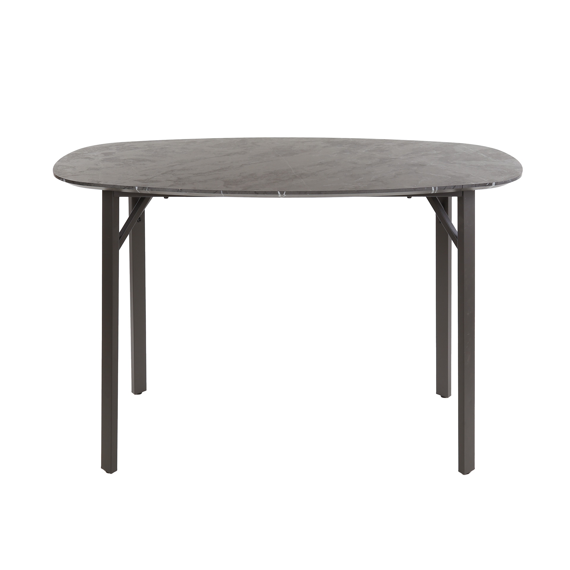 LifestyleFurn Deens Ovale Bartafel 'Debora' Keramiek look, 140 x 75cm