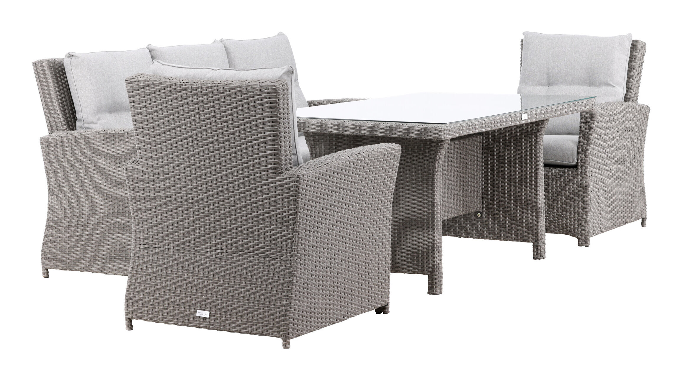 Nohr Loungeset 'Sanuel' Met bank, 2 loungestoelen en tafel