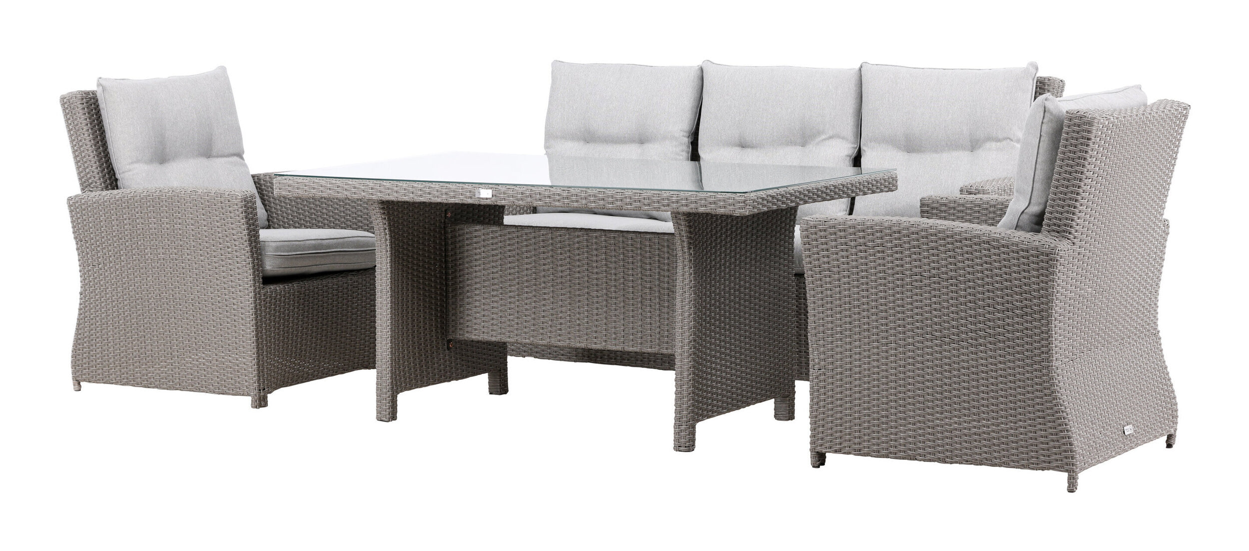 Nohr Loungeset 'Sanuel' Met bank, 2 loungestoelen en tafel