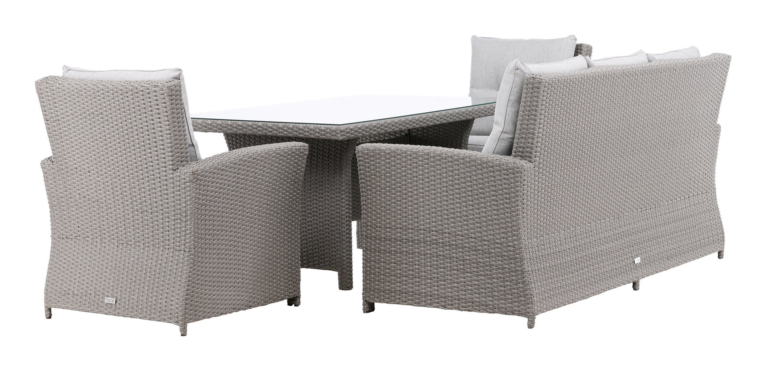 Nohr Loungeset 'Sanuel' Met bank, 2 loungestoelen en tafel