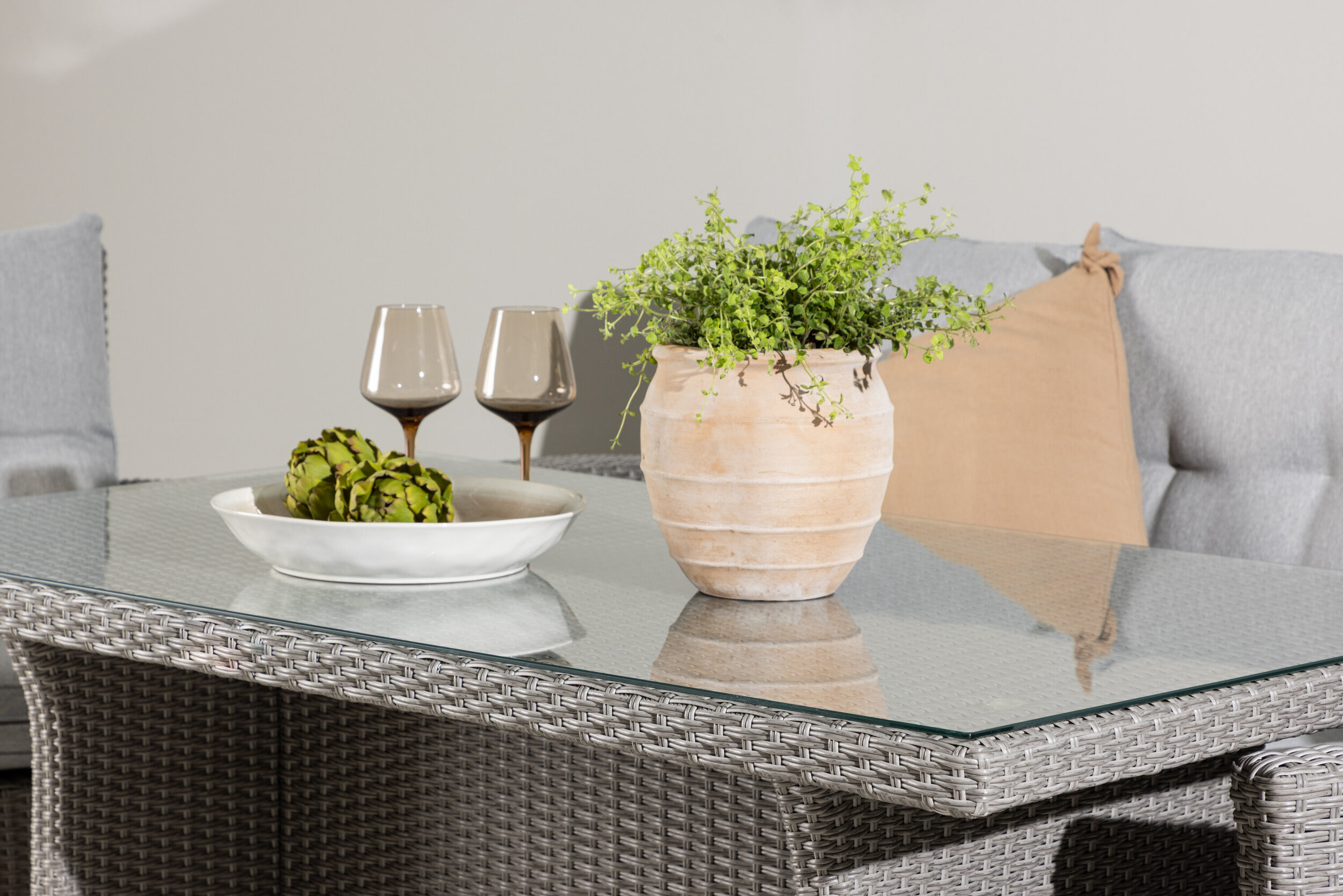 Nohr Loungeset 'Sanuel' Met bank, 2 loungestoelen en tafel
