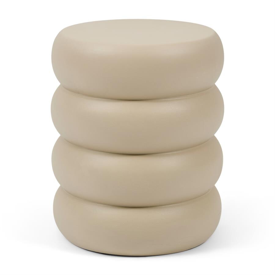 Rivièra Maison Ronde Bijzettafel 'Rose Tower' Keramiek, 43cm