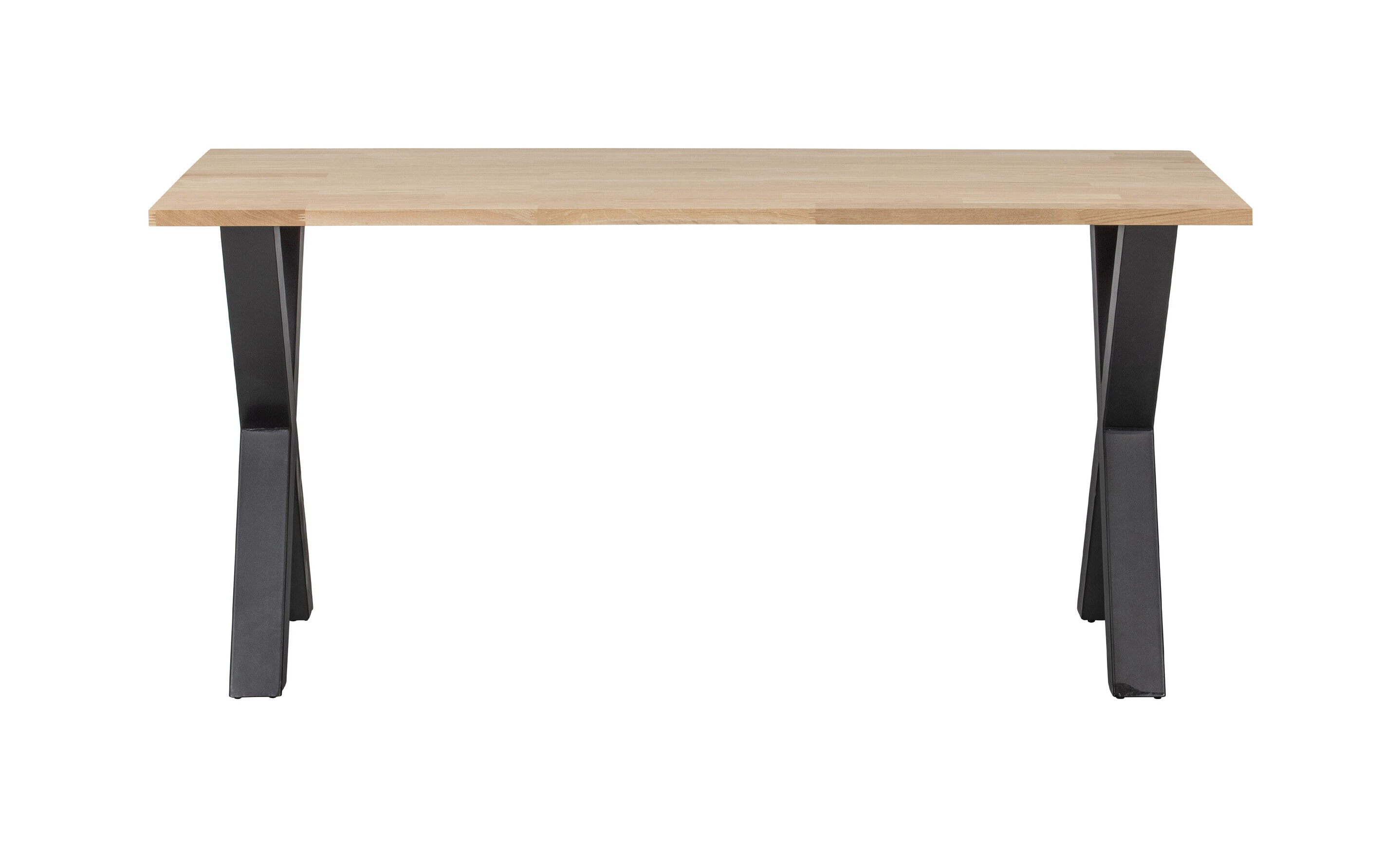 WOOOD Eettafel 'Tablo' met X-poot, 160 x 90cm