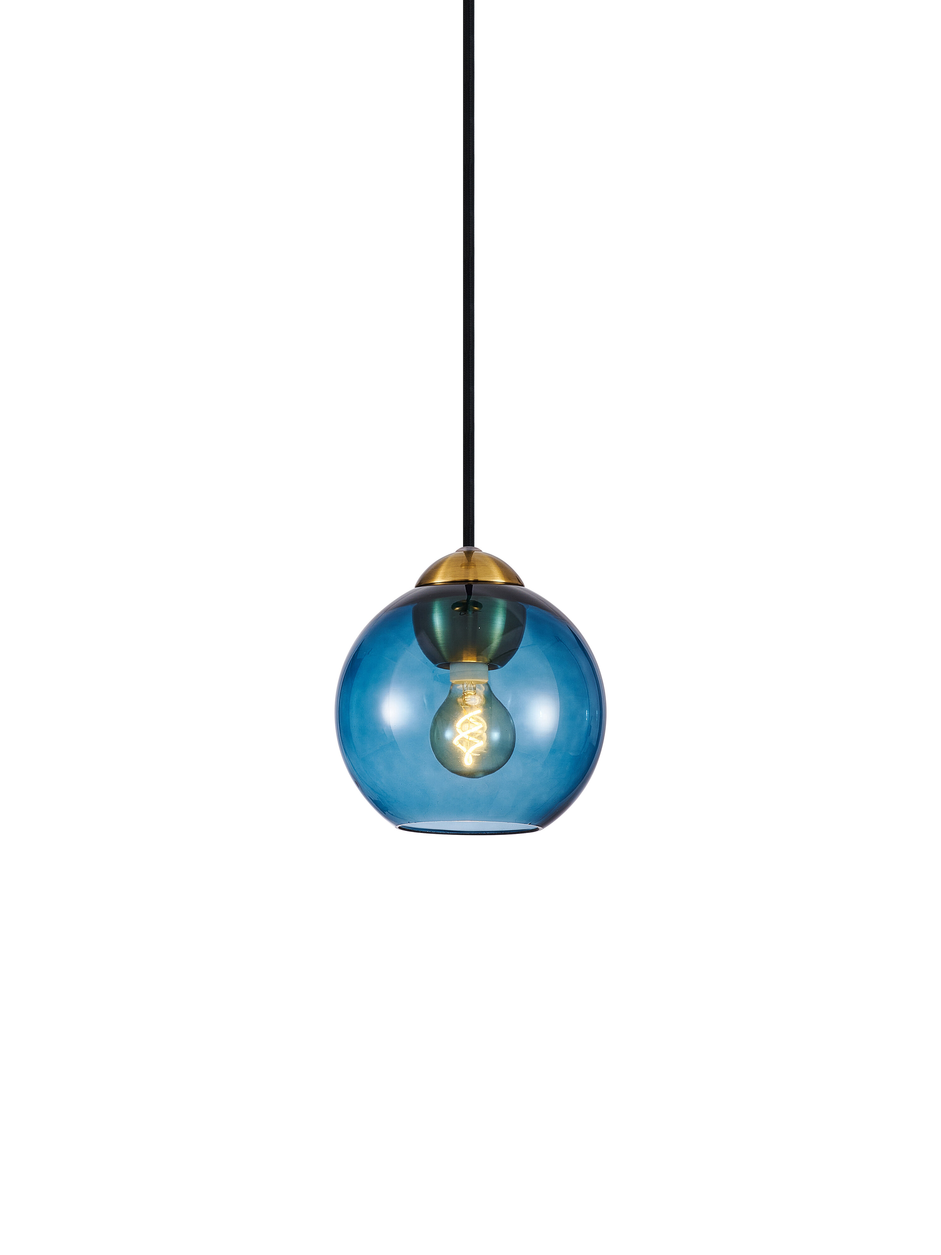 Halo Design Hanglamp 'Bubbles' Ø14cm, kleur Blauw