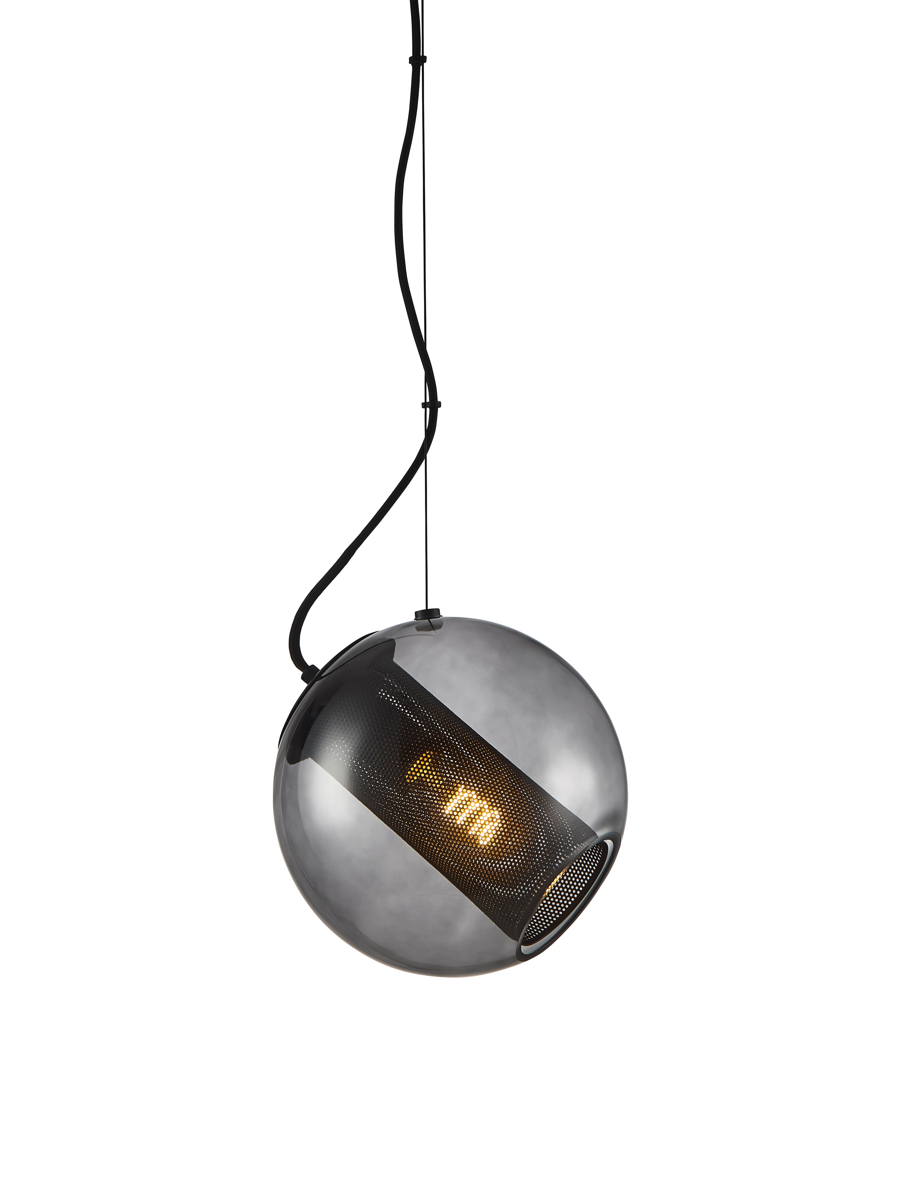 Halo Design Hanglamp 'Forty-Five' Ø25cm, kleur Smoke