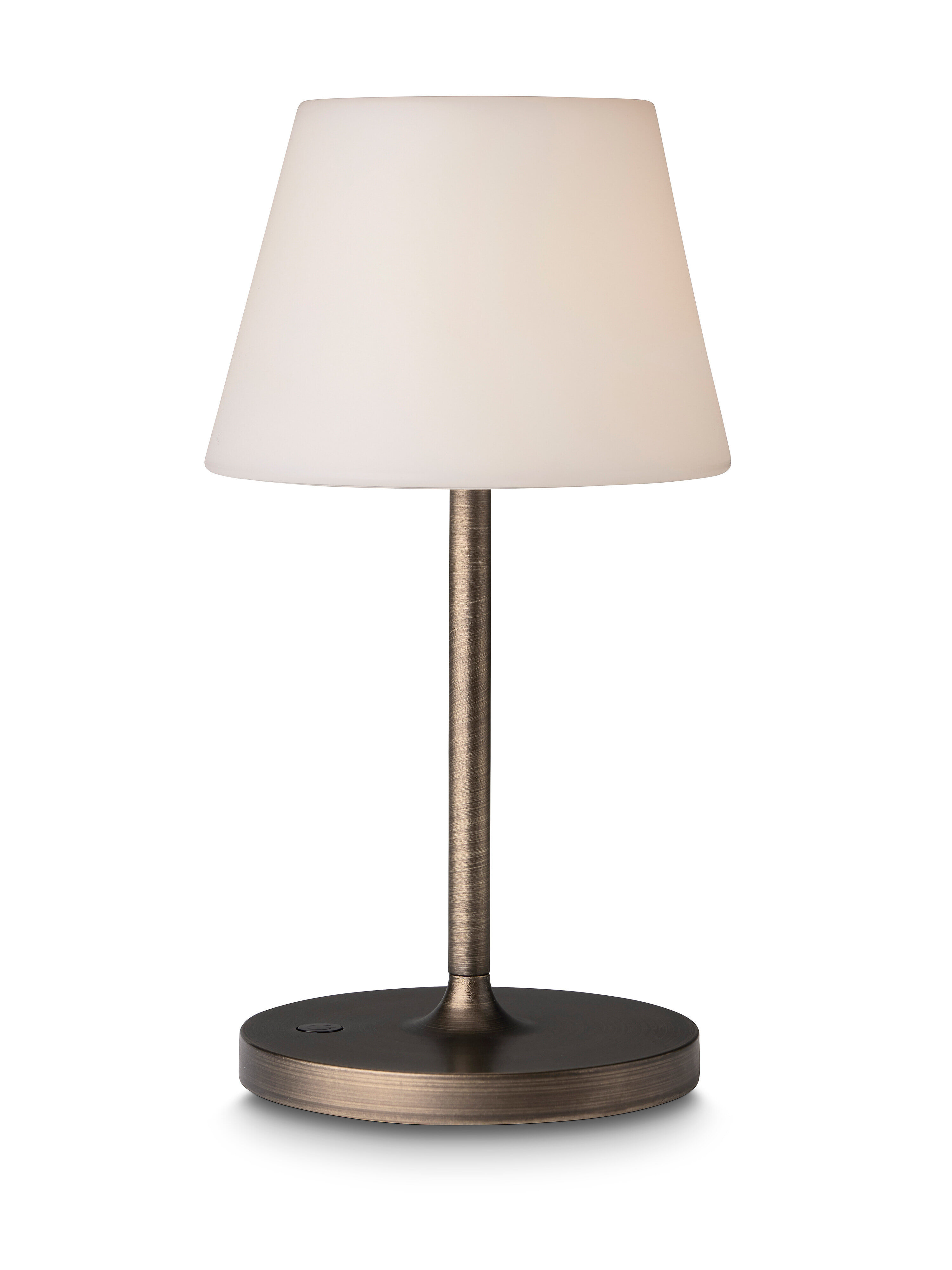 Halo Design Tafellamp 'New Northern' Oplaadbaar, 29cm, kleur Antique Brass