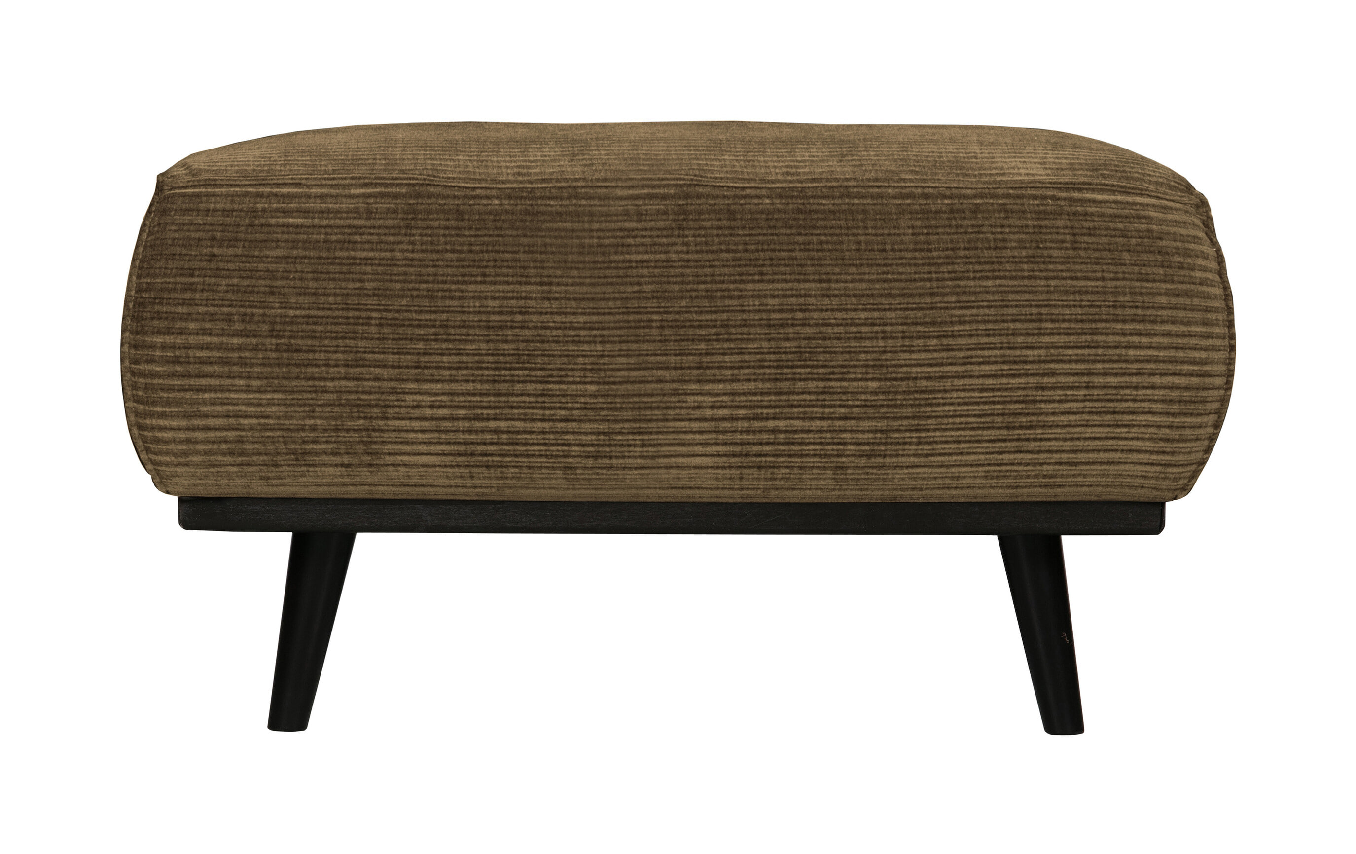 BePureHome Hocker 'Statement' Rib, kleur Rock