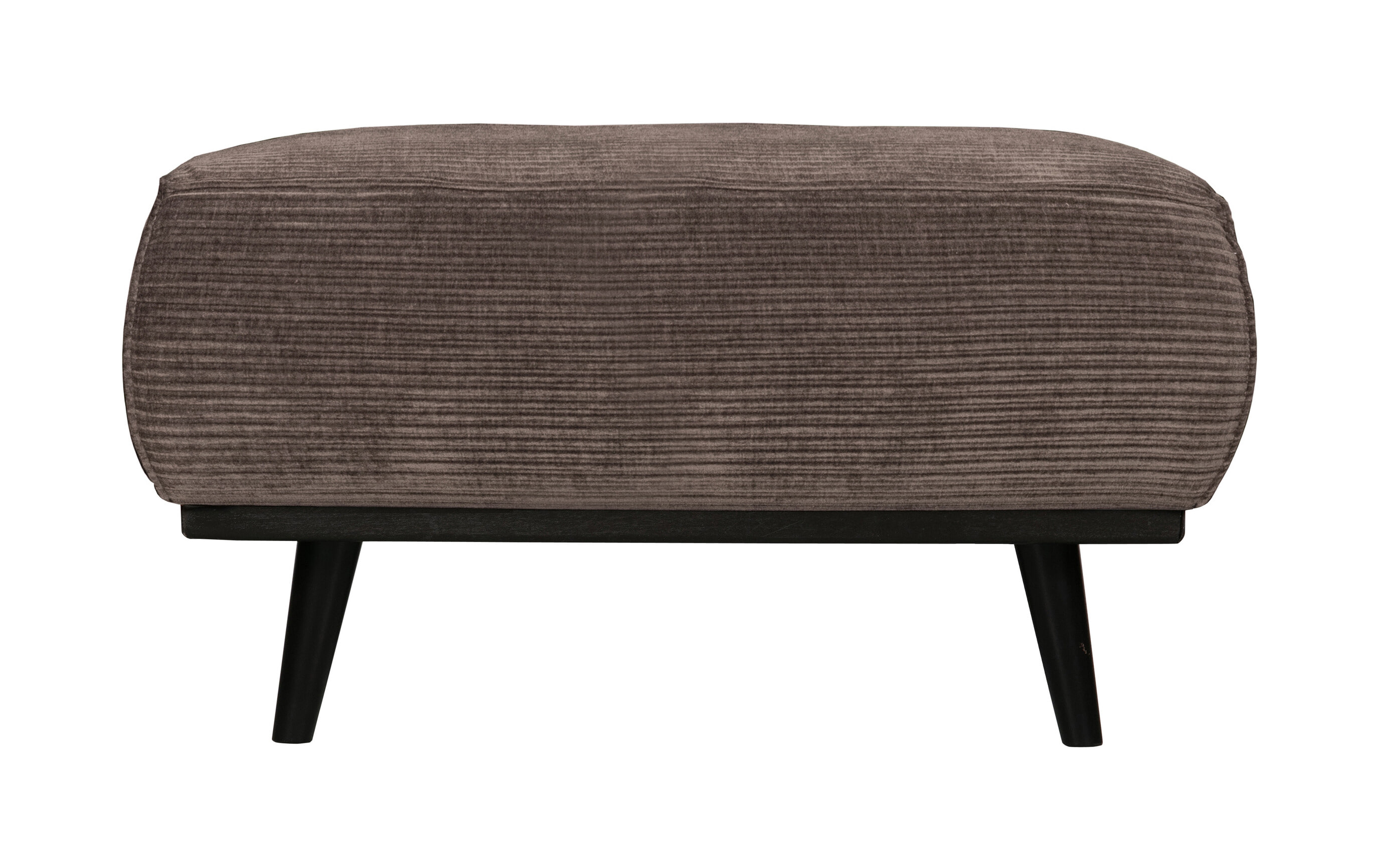 WOOOD Hocker 'Statement' Rib, kleur Taupe
