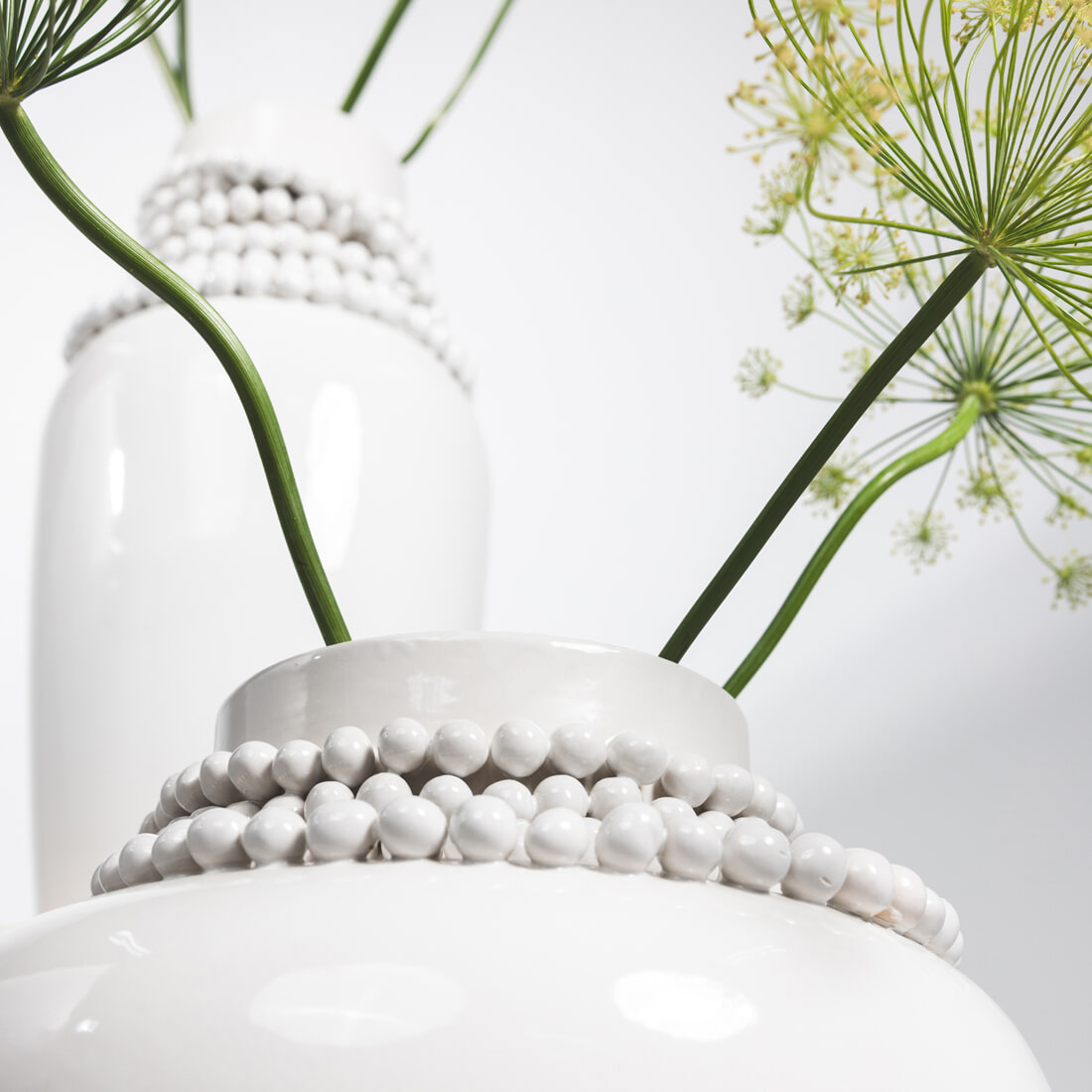 Rivièra Maison Vaas 'Precious Pearl' Keramiek, 51cm