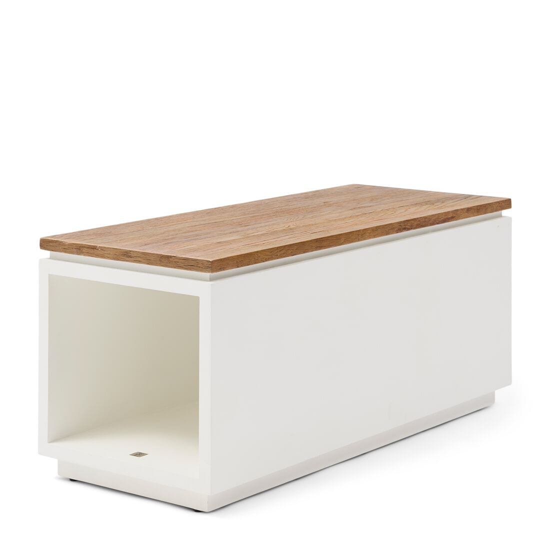 Rivièra Maison Salontafel Lake House Eikenhout, 100 x 40cm - Wit
