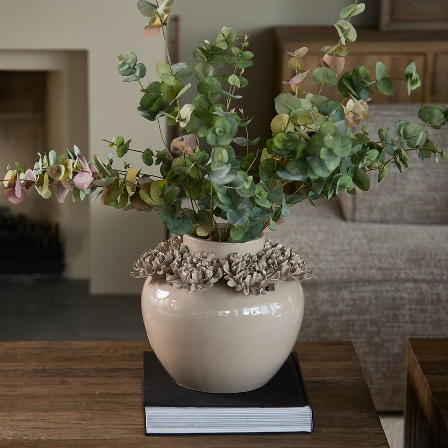 Rivièra Maison Vaas 'Blossom' Keramiek, 31cm