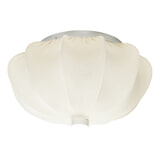 ZILT Plafondlamp 'Wiliam' 30cm, kleur Wit