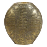 Light & Living Vaas 'Skeld' 32cm, kleur Antiek Brons