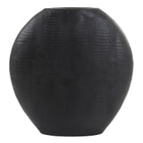 Light & Living Vaas 'Skeld' 50cm, kleur Zwart