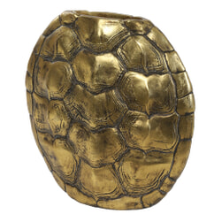 Light & Living Vaas 'Turtle' 30cm, kleur Antiek Brons