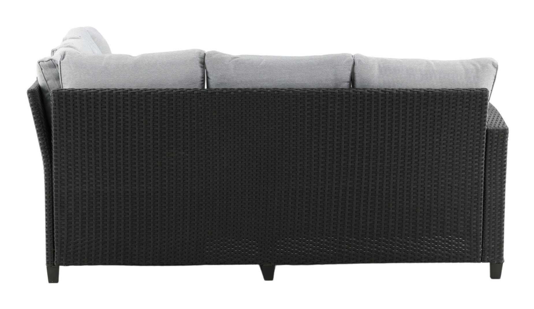 Nohr Loungeset 'Charnell' kleur Grijs/Zwart
