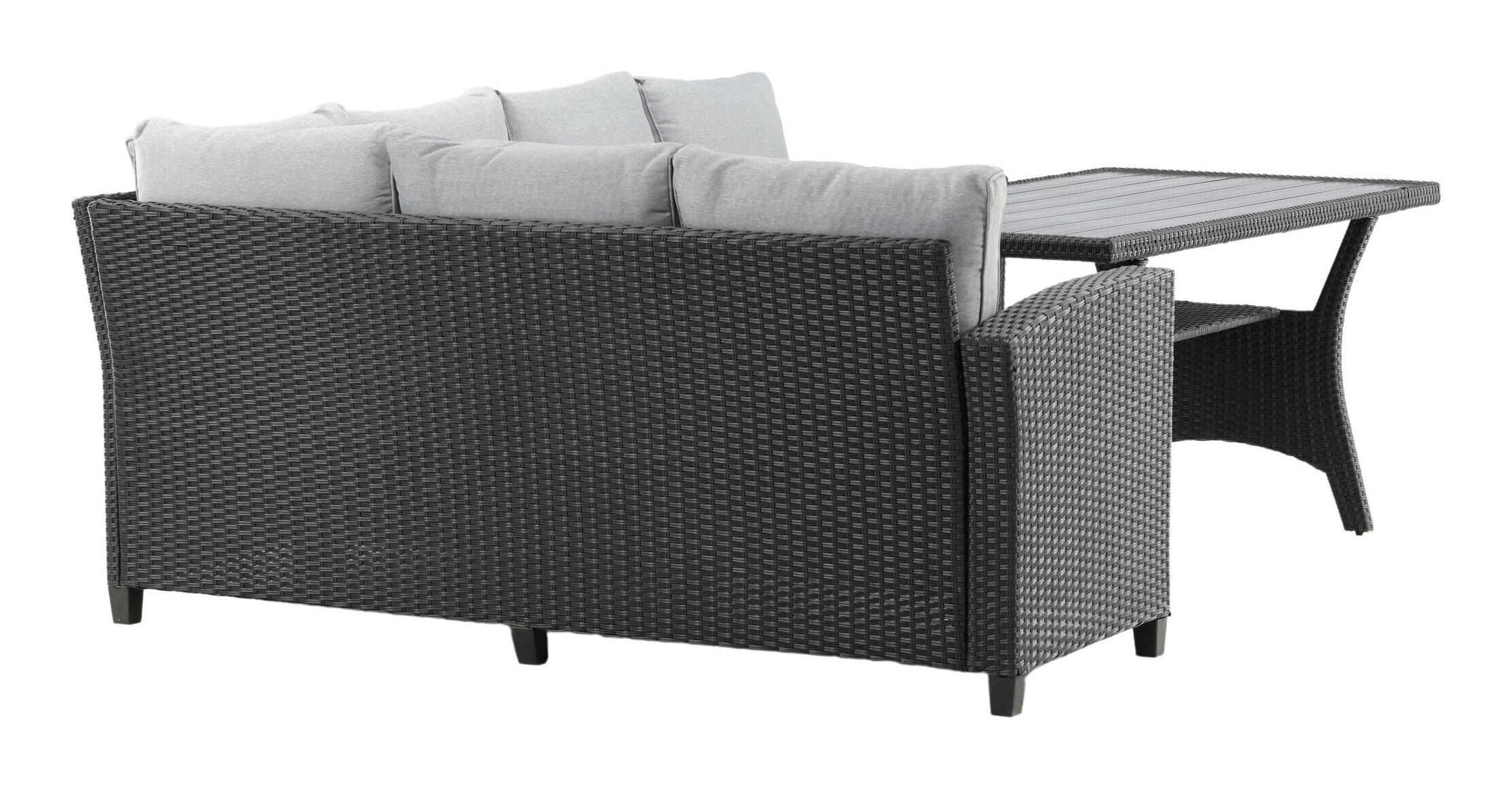 Nohr Loungeset 'Charnell' kleur Grijs/Zwart