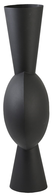 Light & Living Vaas 'Kavandu' 81cm, kleur Mat Zwart