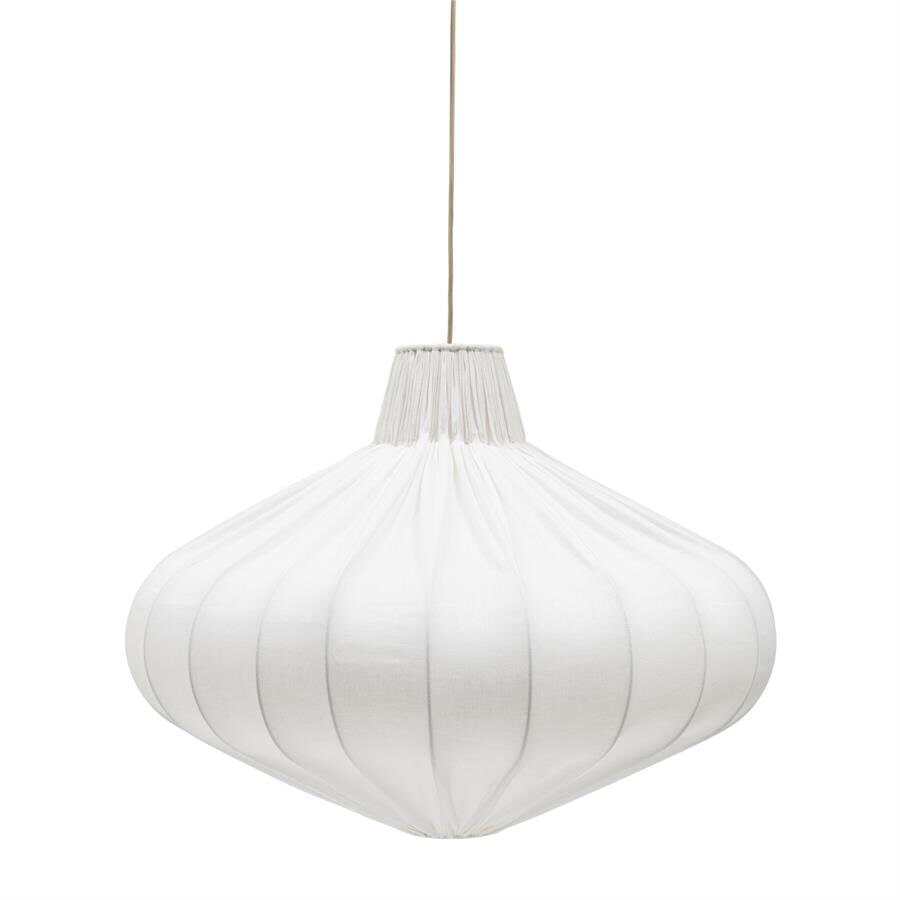 Rivièra Maison Hanglamp Monreale Linnen, 72cm - Wit