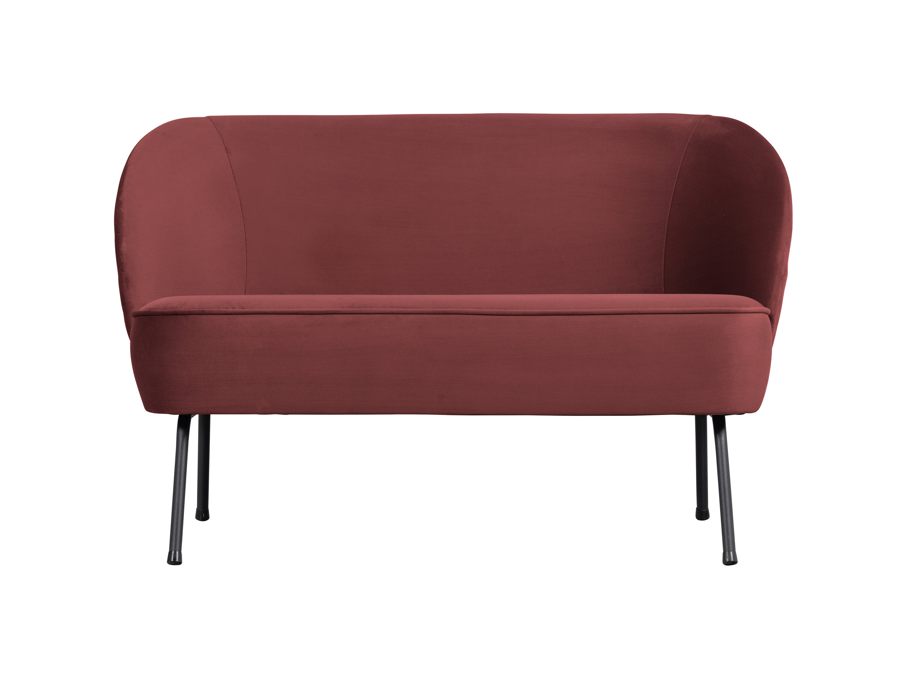 BePureHome Eetkamerbank 'Vogue' Velvet, kleur Chestnut BePureHome Eetkamerbank 'Vogue' Velvet, kleur Chestnut