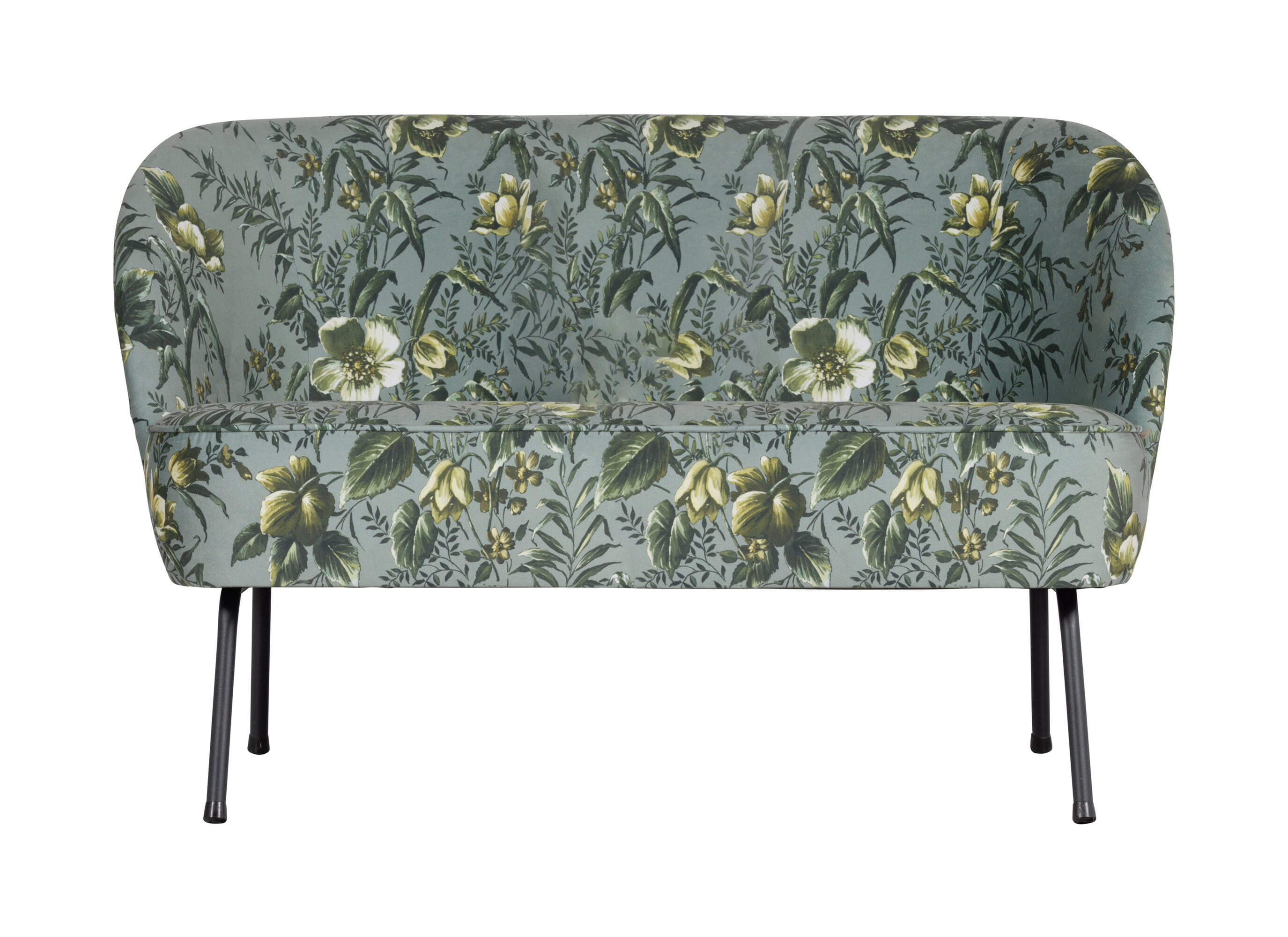 BePureHome Eetkamerbank 'Vogue' Velvet, kleur Poppy Grijs BePureHome Eetkamerbank 'Vogue' Velvet, kleur Poppy Grijs