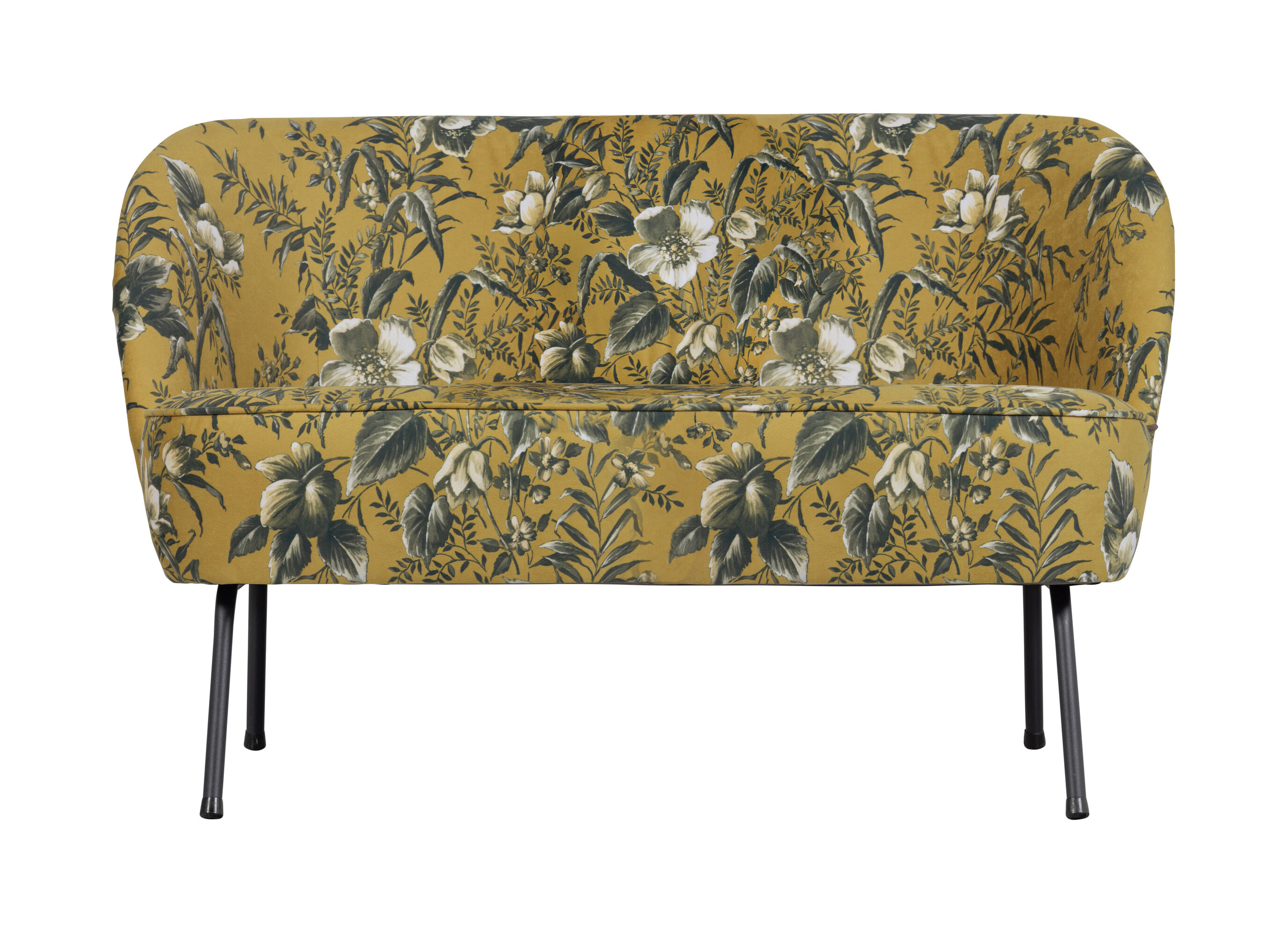 BePureHome Eetkamerbank 'Vogue' Velvet, kleur Poppy Mosterd BePureHome Eetkamerbank 'Vogue' Velvet, kleur Poppy Mosterd