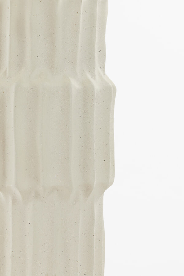 Light & Living Vaas 'Longa' Keramiek, 36cm, kleur Crème