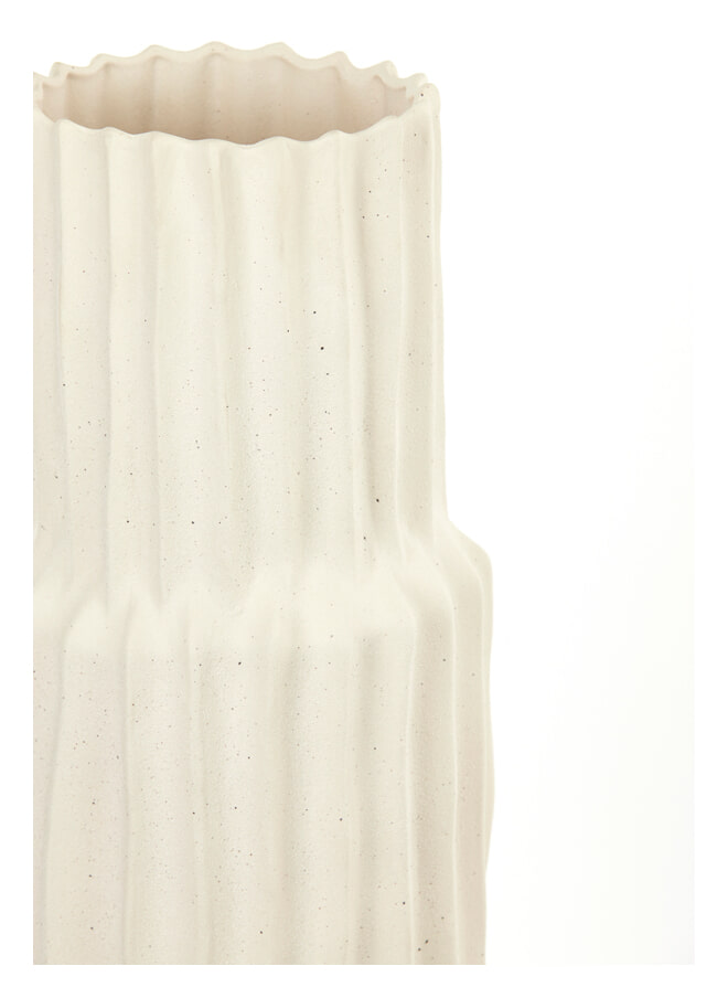 Light & Living Vaas 'Longa' Keramiek, 72cm hoog, kleur Crème