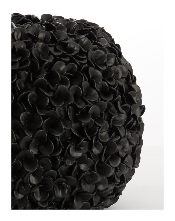 Light & Living Vaas 'Phylia' ø48cm, kleur Mat Zwart