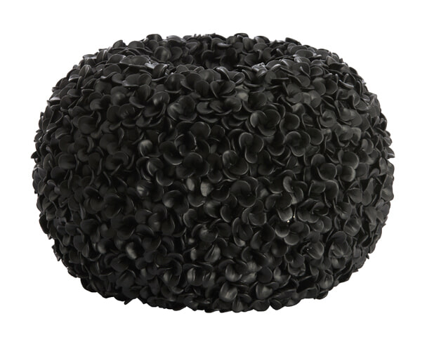 Light & Living Vaas 'Phylia' ø48cm, kleur Mat Zwart