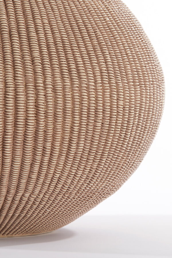 Light & Living Vaas 'Valerie' 27cm, kleur Lichtbruin