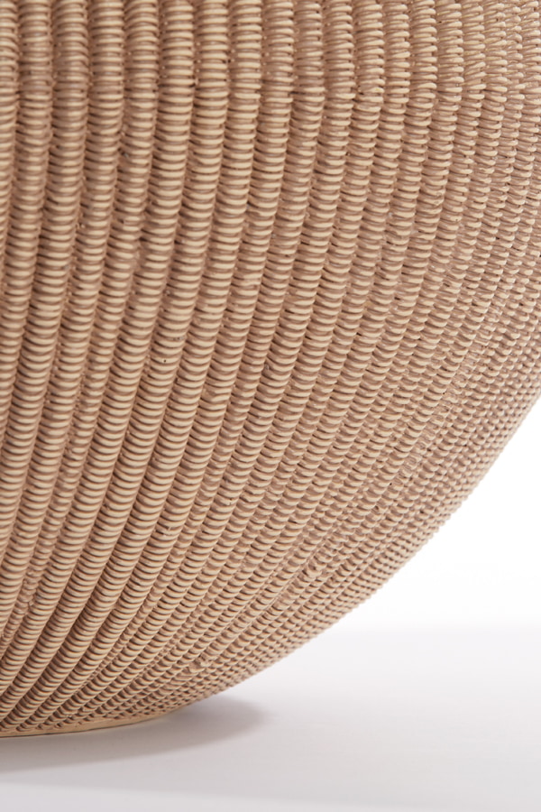 Light & Living Vaas 'Valerie' 37cm, kleur Lichtbruin