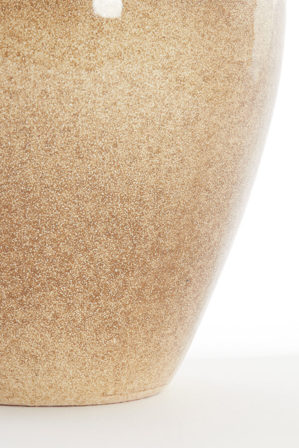 Light & Living Vaas 'Sangku' Keramiek, kleur Taupe