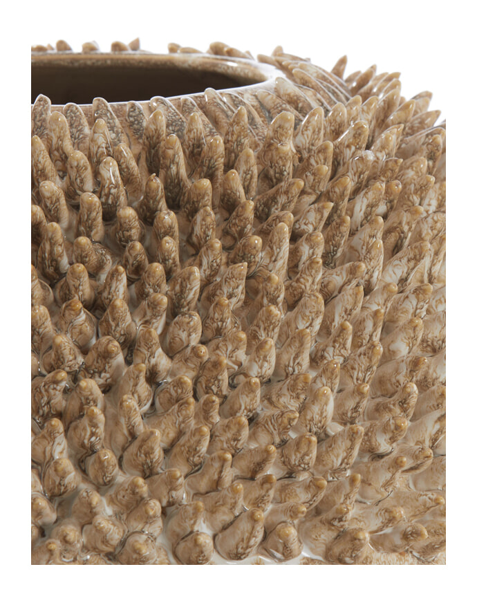 Light & Living Vaas 'Sangku' Keramiek, 48cm hoog, kleur Taupe