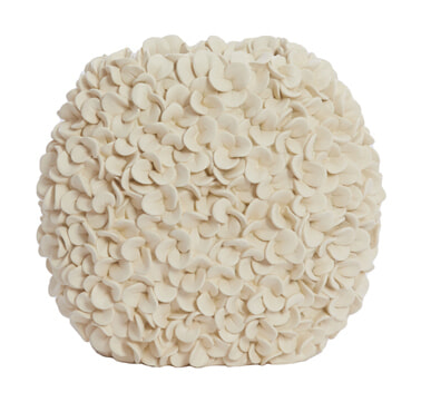 Light & Living Vaas 'Phylia' kleur Crème