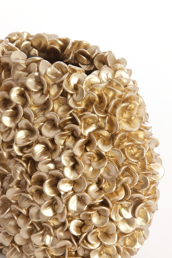 Light & Living Vaas 'Phylia' 47cm hoog, kleur Goud