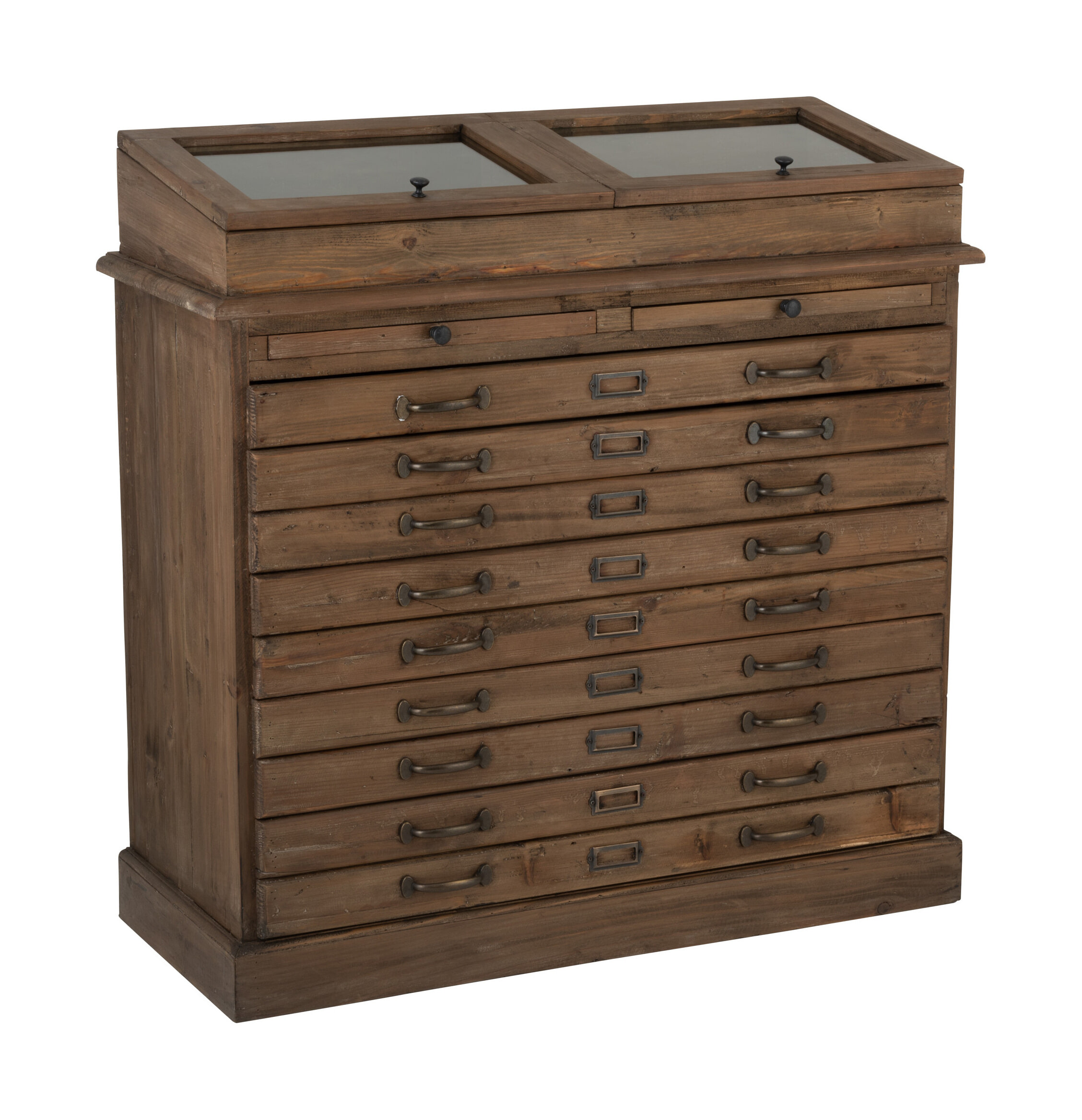 J-Line Ladenkast 'Emilius' met vitrine J-Line Ladenkast 'Emilius' met vitrine