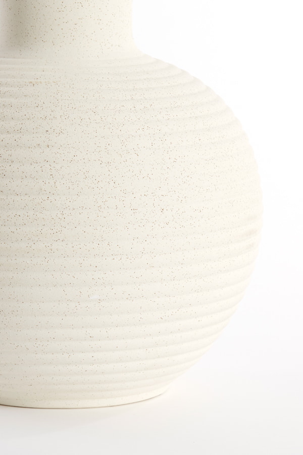 Light & Living Vaas 'Ulloa' Keramiek, 52cm, kleur Crème