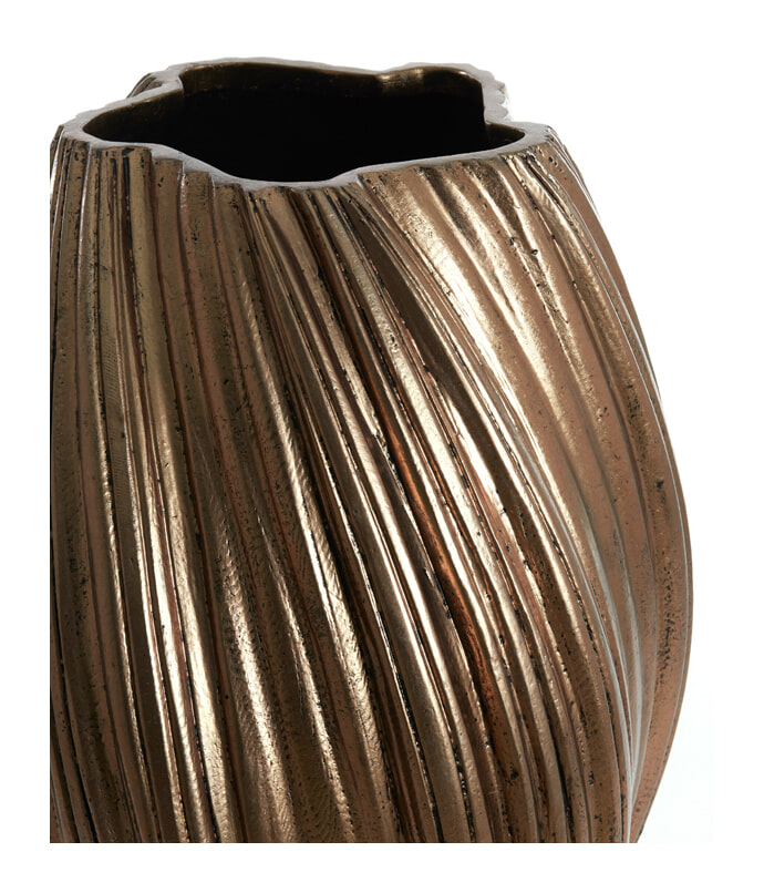 Light & Living Vaas 'Yatung' 81cm, kleur Antiek Brons