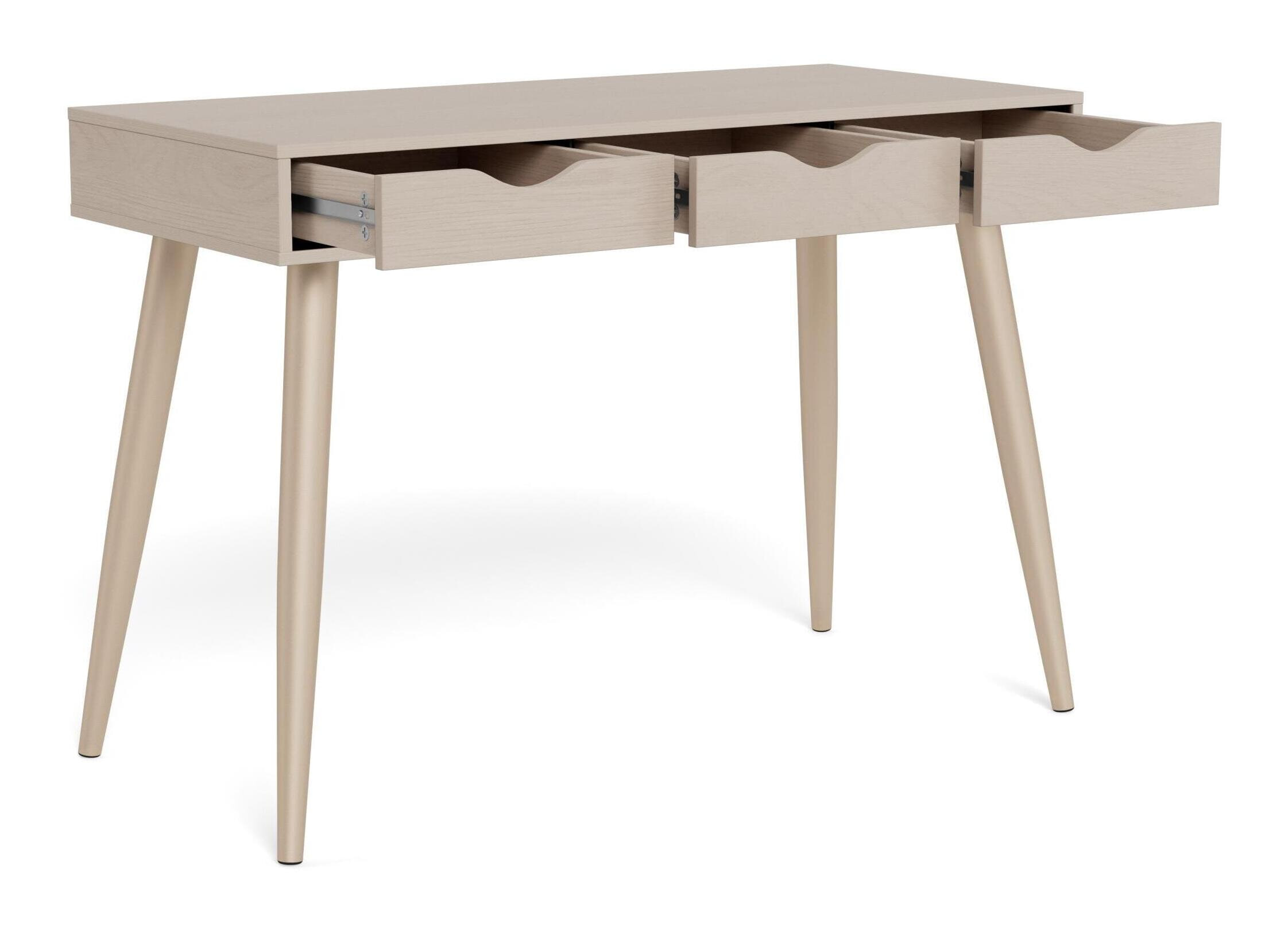 Bendt Bureau / Sidetable 'Märta' 110 x 50cm, kleur Grijs