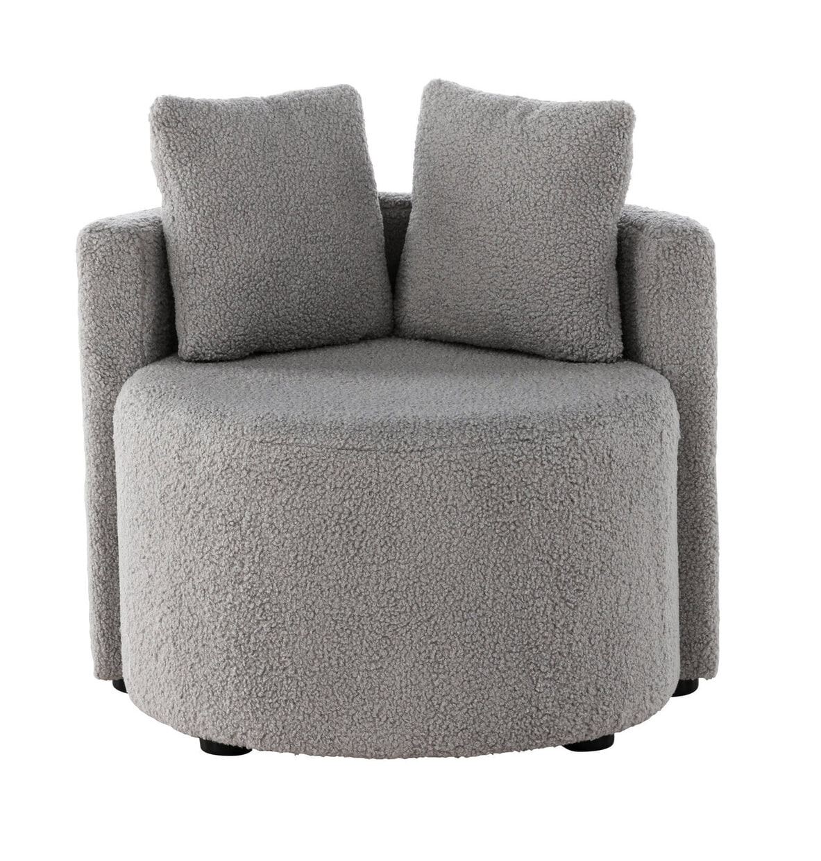 Nohr Kinderstoel 'Keeli' Teddy, kleur Grijs