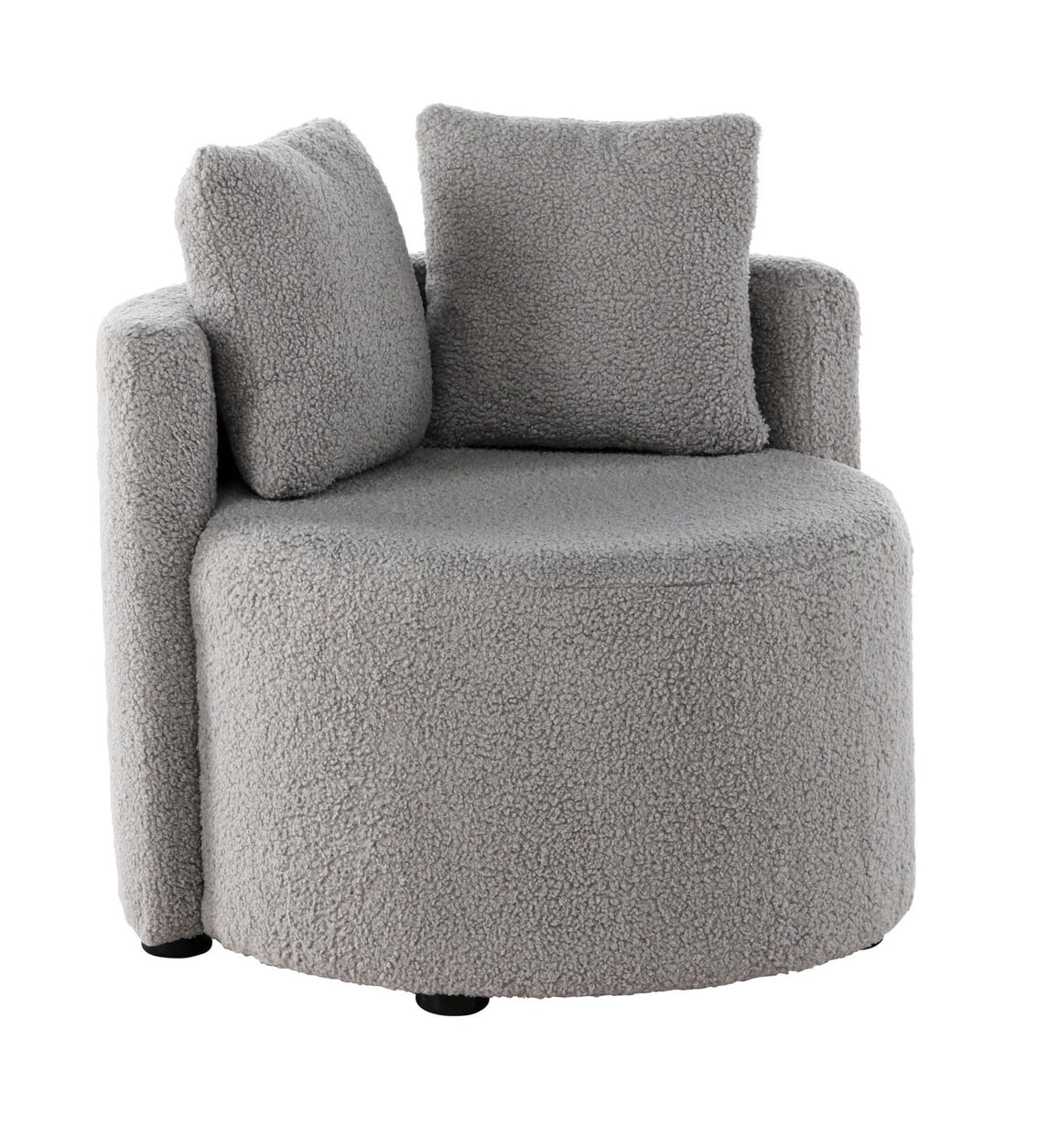 Nohr Kinderstoel 'Keeli' Teddy, kleur Grijs