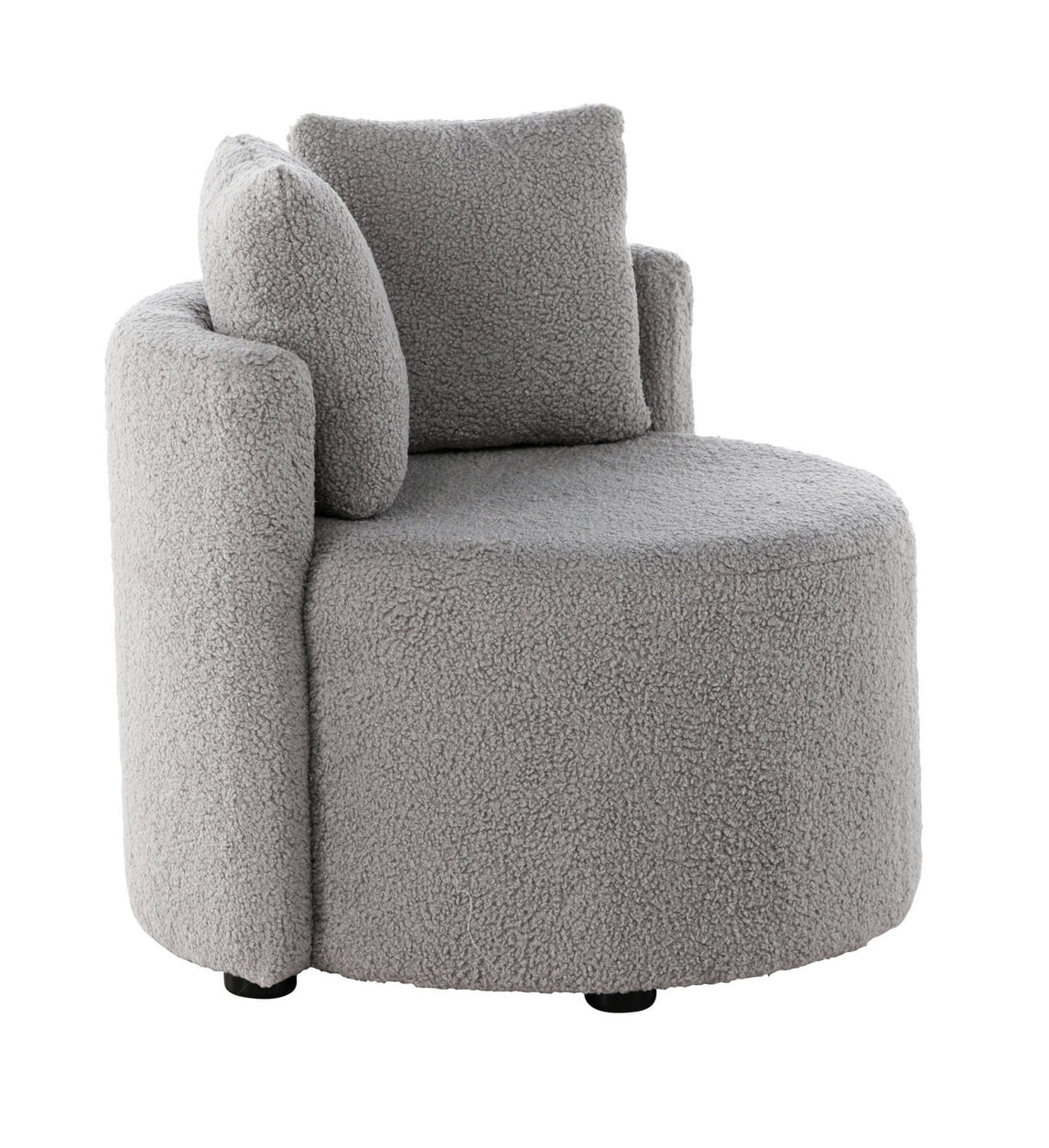 Nohr Kinderstoel 'Keeli' Teddy, kleur Grijs