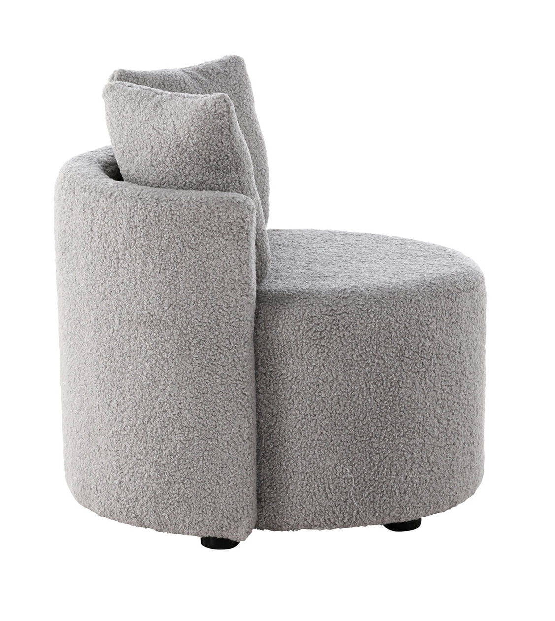 Nohr Kinderstoel 'Keeli' Teddy, kleur Grijs
