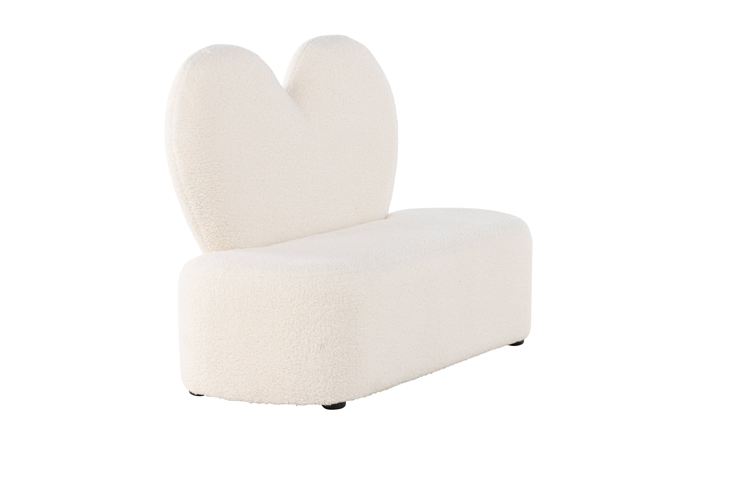 Nohr Bankje 'Niki' Teddy, kleur Beige