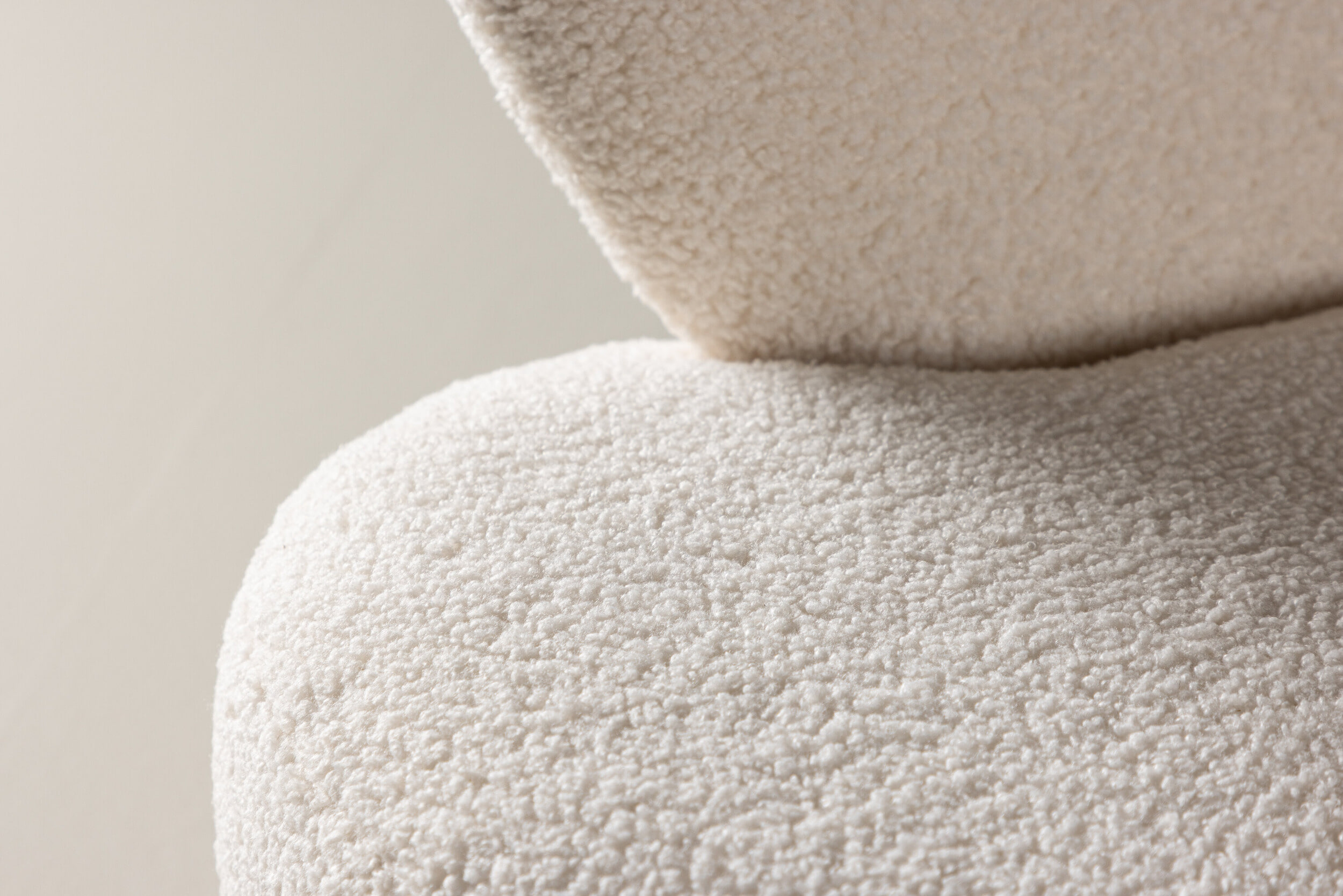 Nohr Bankje 'Niki' Teddy, kleur Beige
