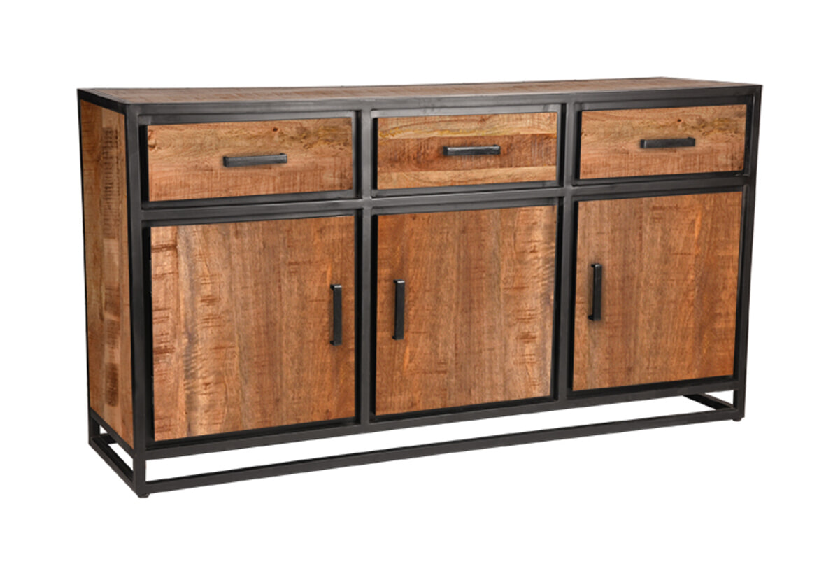 LABEL51 Dressoir Tampa Mangohout, 170cm - Rough