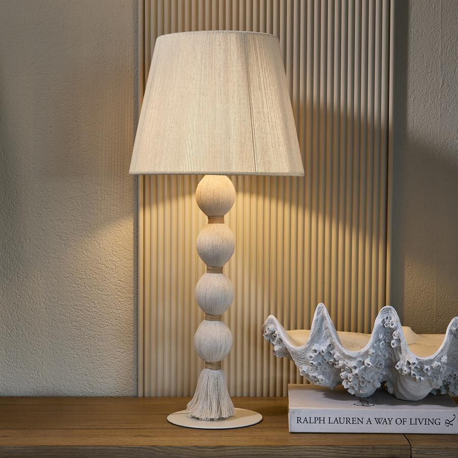 Rivièra Maison Tafellamp 'Nusa' Katoen, 70cm