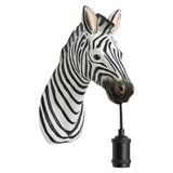 Light & Living Wandlamp 'Zebra' 25cm, kleur Wit/Zwart
